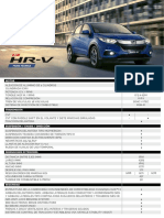 Ficha Técnica HR-V 2025