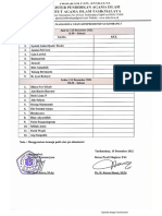 Daftar Mahasiswa Ujian Komprehensif Gelombang 1