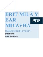 Bar Mitzvá TRABAJO DE RELIGIÓN 1º TRI