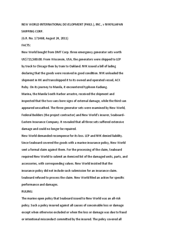 New World International Development PDF Insurance Financial Services