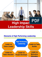 Ebook High Impact Leadership Skills
