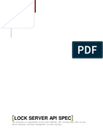 (English) Lock Server API Specification