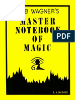 Bob Wagner - Master Notebook of Magic