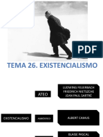 Tema 26. Existencialismo