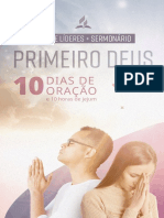 2023 - Sermonário + Guia Do Líder - Sem Linha de Corte - 10 Dias de Oração - PT