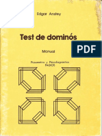 Manual Test de Dominos