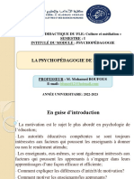 La Psychopédagogie de L'intérêt