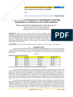 Tax Avoidance in Perspective of Institutional Ownership, Independent Commissioners and Audit Committees