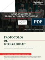 Protocolos de Bioseguridad