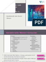 ORGANISASI DAN ARSITEKTUR KOMPUTER