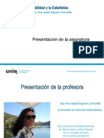 Didáctica de La Probabilidad y La Estadística Presentación