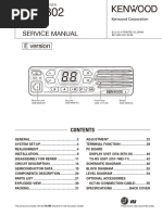 Kenwood TK 7302 - Data Sheet