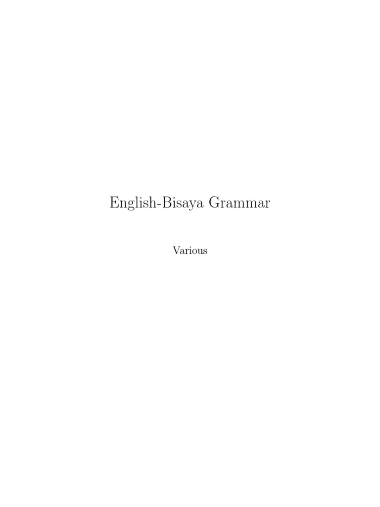 Bisaya To English Correct Grammar Google Translate