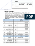 Informe Técnico de Sustento de Demolición: 1. Gererales 1.1. Alcance Del Documento