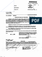 Substitution of Trustee/Robosigners OCWEN & HSBC