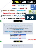 SSC CGL 2022 (2 J3 Dec All Shifts)