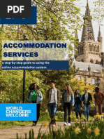 Accommodation Services: A Step-By-Step Guide To Using The Online Accommodation System