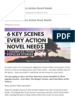 The 6 Scenes Every Action Novel Needs+