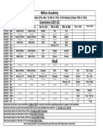 Datesheet 21 22 - Milton 1