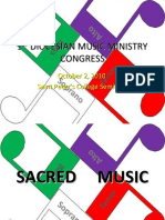 1st Diocesian Music Ministry Congress Re-Echo