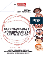 Cartilla Barreras Para El Aprendizaje y La Participacion