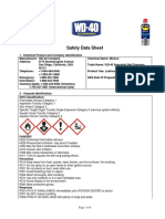 MSDS - Belt Dressing WD40