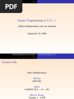 Download Sockets programming by raghawjiit3504 SN6237224 doc pdf