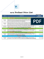 Price List HPE June 2020