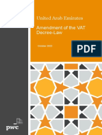 Amendment of The UAE VAT Decree Law 1666946380