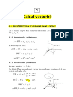 Calcul Vectoriel Rappels Mathematiques Iut 1ere Année