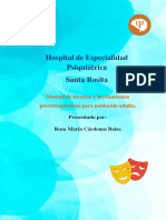 Manual de Técnicas y Herramientas Psicoterapéuticas para Población Adulta - 2023