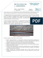 Etude Approfondie Dun Banc de Torsion Traction Presentation Ensps