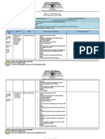 Weekly Earth Science Plan for Dumolog National High School