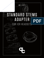 Oc Standard Stems Icr Headset Adapter en Es