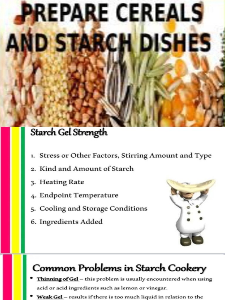 Prepare and Cook Starch and Cereal Dishes PDF