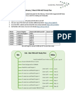 PMI-ACP Study Plan