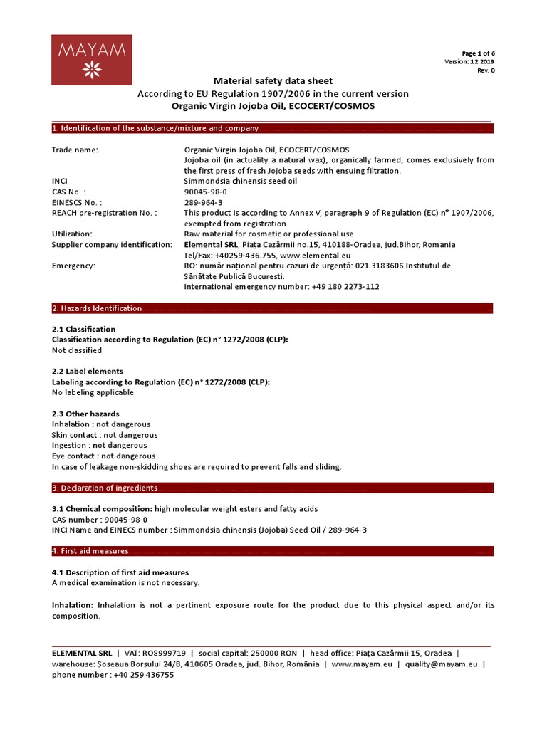Understanding Jojoba Oil An InDepth Look at its Properties, Uses, and Safety PDF Dangerous