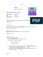 Charitha Chandrasekara CV