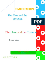 Comprehension - The Hare and The Tortoise