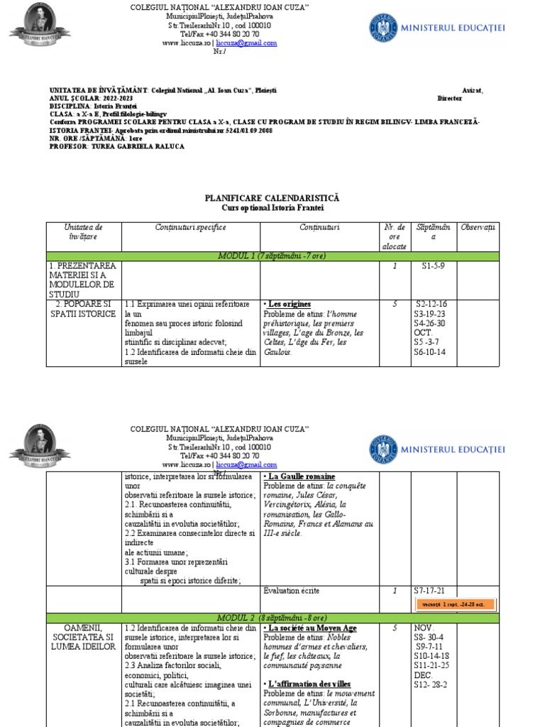 Turea Gabriela Istoria Frantei X e | PDF