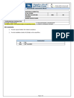 P3 Central Command Centre Raised Floor Materials Submittal Comments Sheet