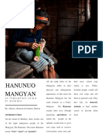 Hanunuo Mangyan Article