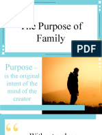 Thepurposeoffamily FINAL