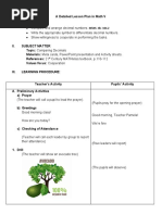 Lesson Plan and Rubrics 1