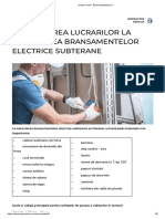 28 Organizarea Lucrarilor La Executarea Bransamentelor Electrice Subterane