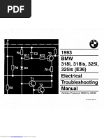 BMW E36 Fuse and Relay Locations Guide | PDF | Headlamp | Fuse (Electrical)