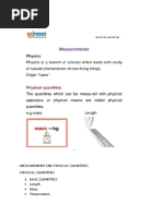 Form 3 Physics-Measurement-1 PDF