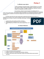 Ficha 1 La Historia Como Ciencia