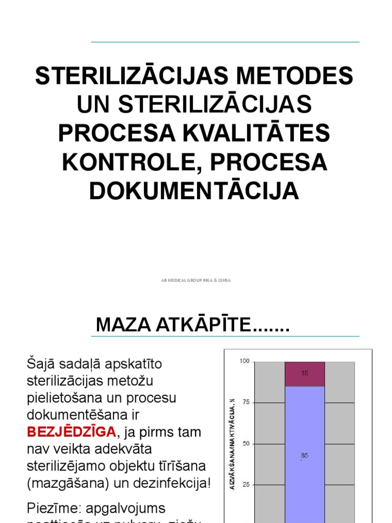 STERILIZACIJA | PDF