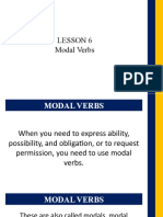 Modal Verbs Explained in 40 Characters